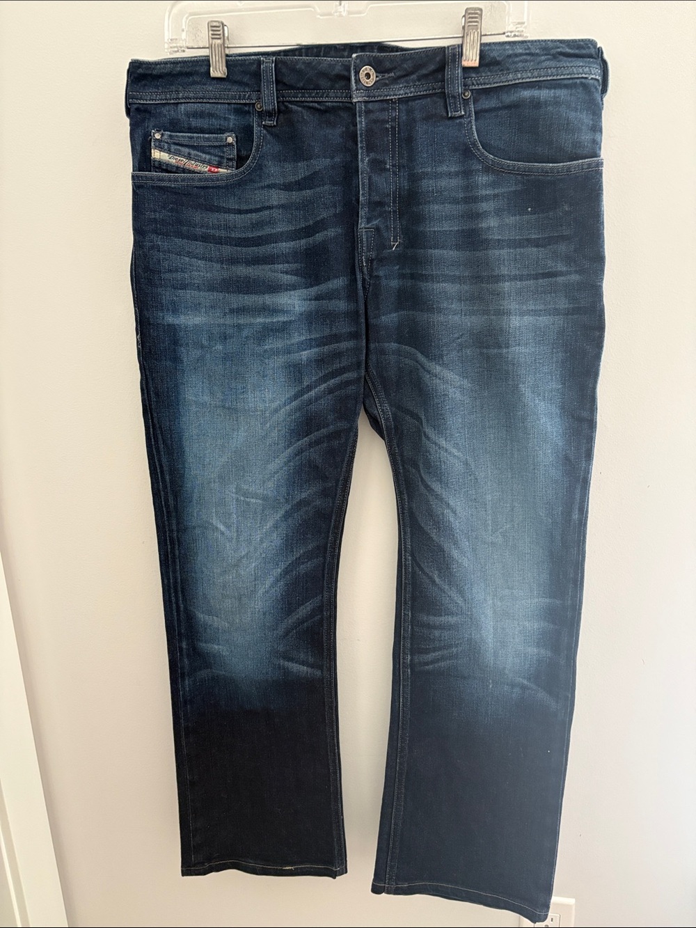 Y2K Diesel Industry Denim Division Men’s Zatiny Faded Regular Bootcut Size 34x34